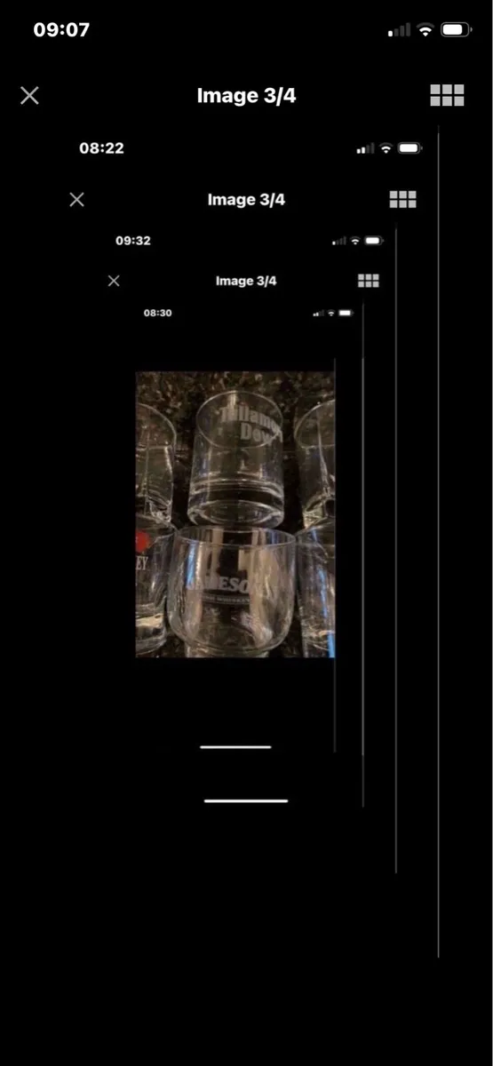 Irish Whiskies Glasses Collection (6) - Image 3