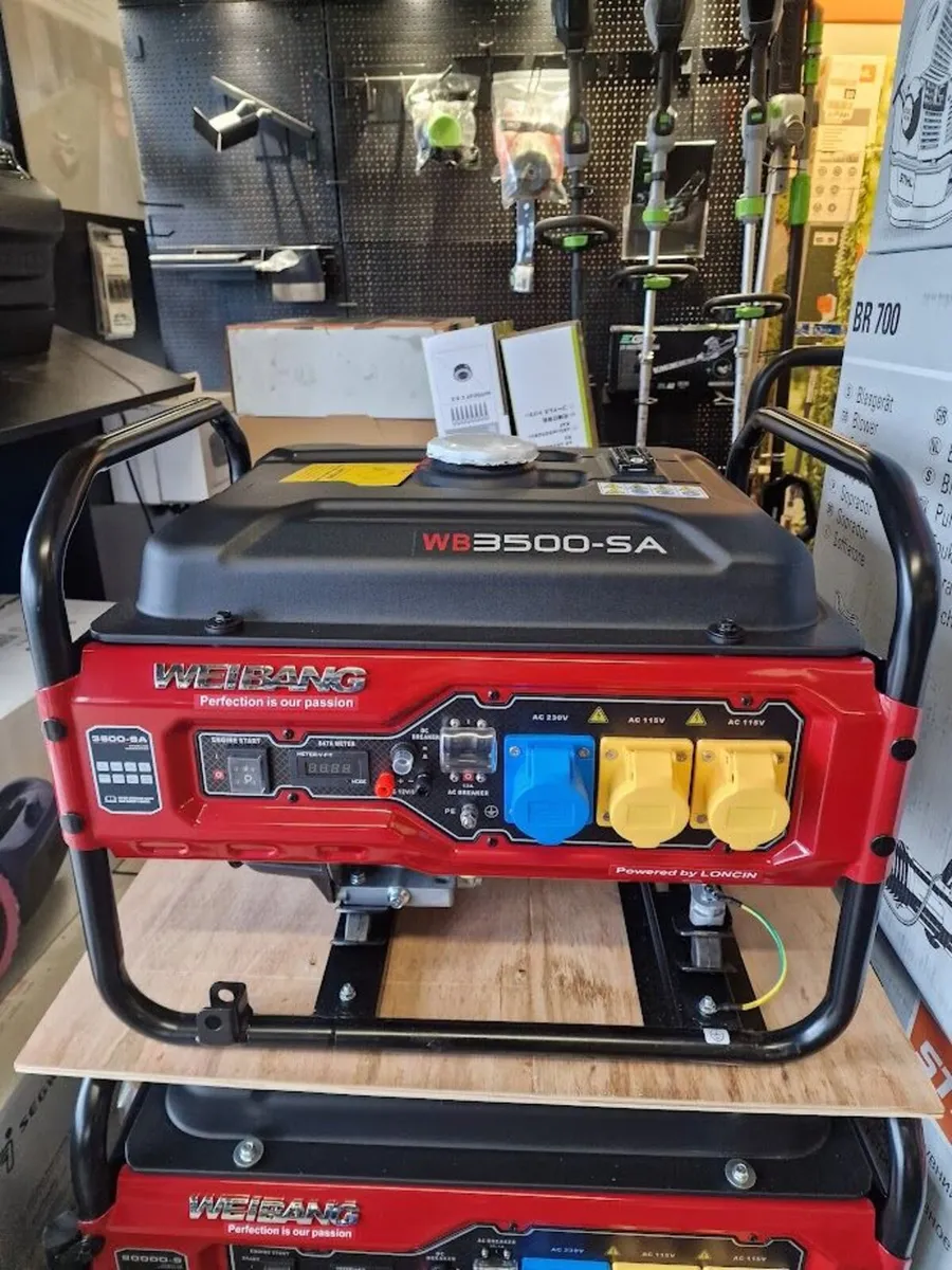 Weibang WB3500 3.5Kva Generator - Image 1