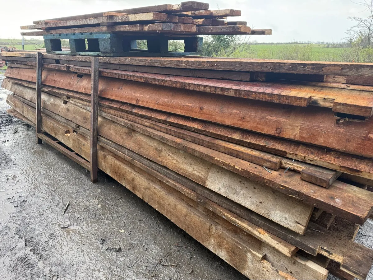 Used rafters or joists. 6 by 1.5 inch  and 15 feet - Image 1