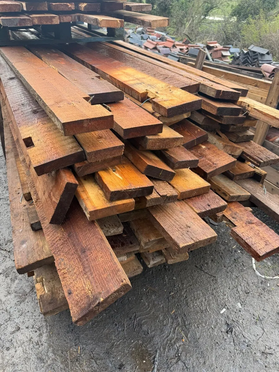 Used rafters or joists. 6 by 1.5 inch  and 15 feet - Image 2