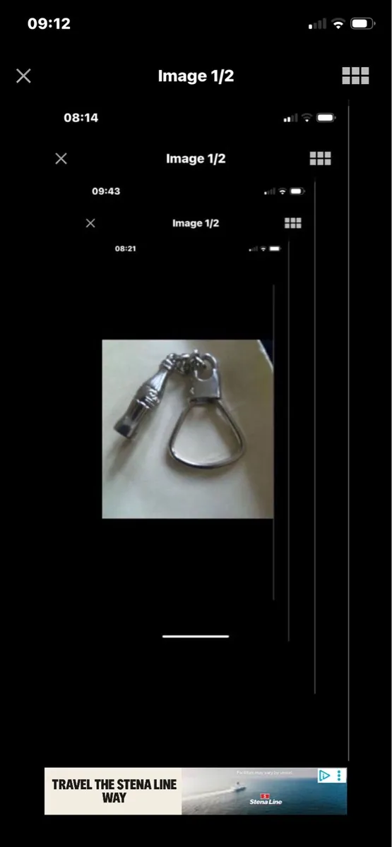 Rare Coca Cola Key Ring - Image 1