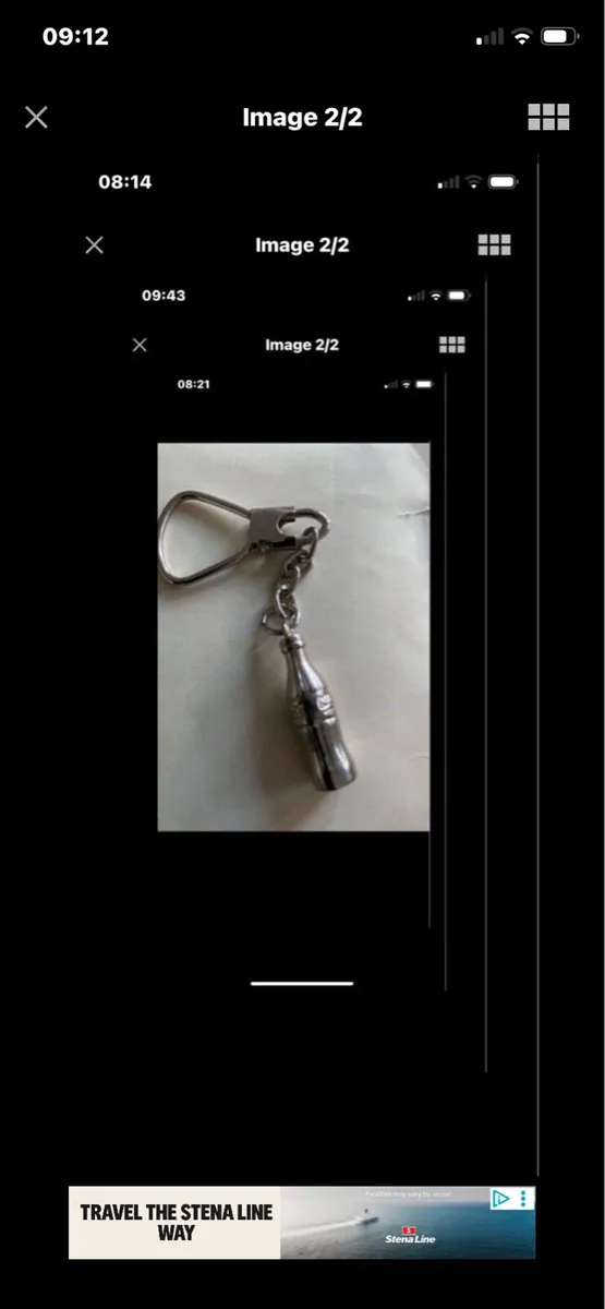 Rare Coca Cola Key Ring - Image 2