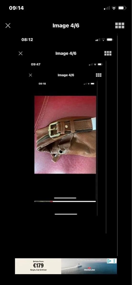 New- Leather Waist Bag - Image 4