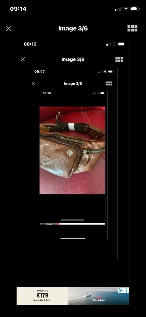 New- Leather Waist Bag - Image 3