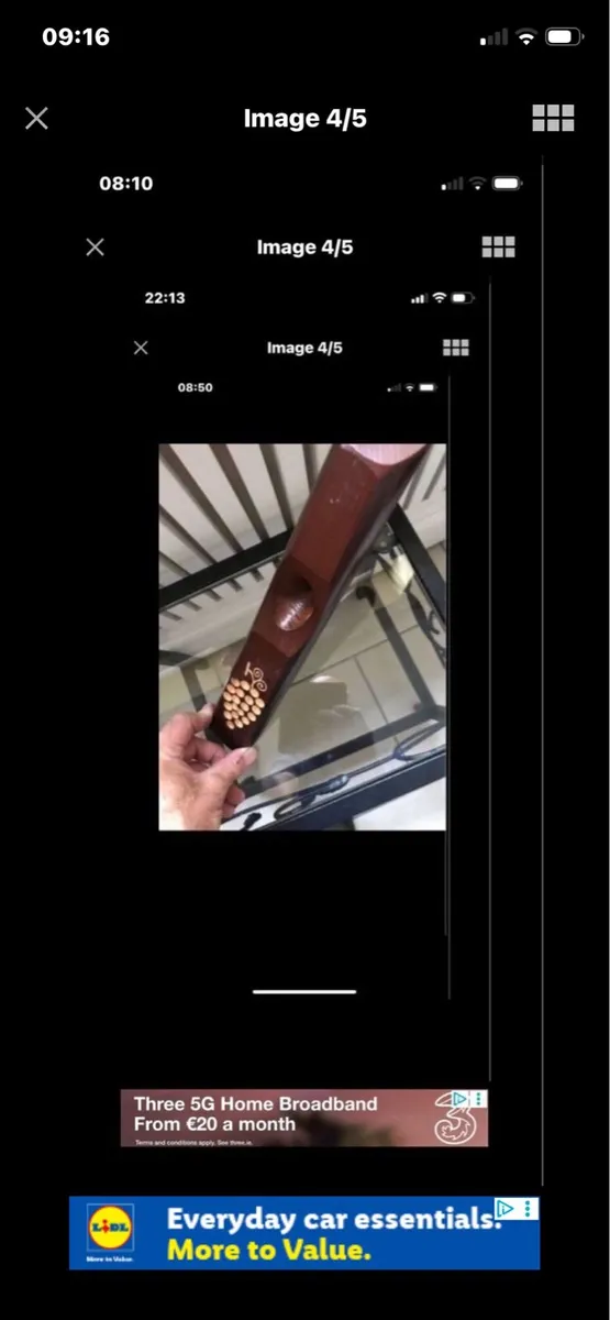 Wooden Balanced Wine Holder - Image 4