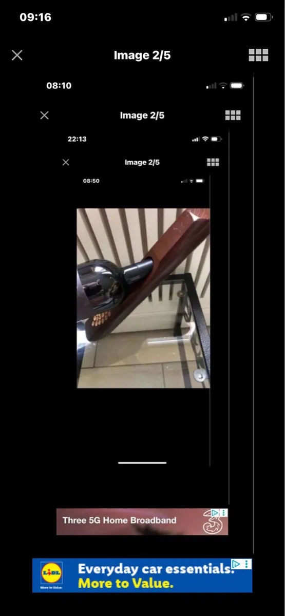 Wooden Balanced Wine Holder - Image 2