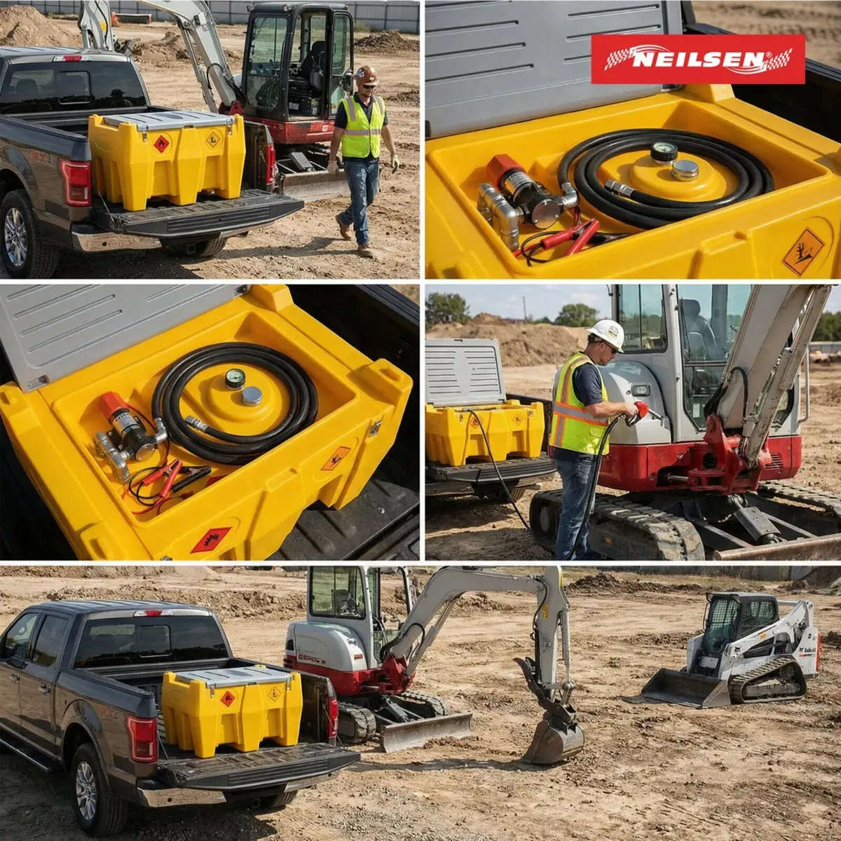 440L DIESEL FUEL TANK WITH 12V PUMP - Image 4