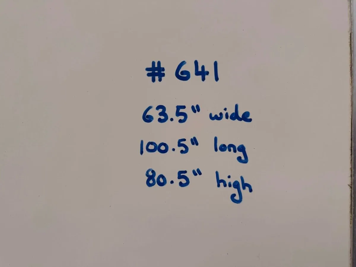 6 x 8 HAZLEWOOD BOX TRAILER ...641 - Image 4