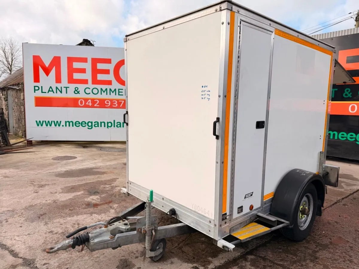 6 x 8 HAZLEWOOD BOX TRAILER ...641 - Image 3