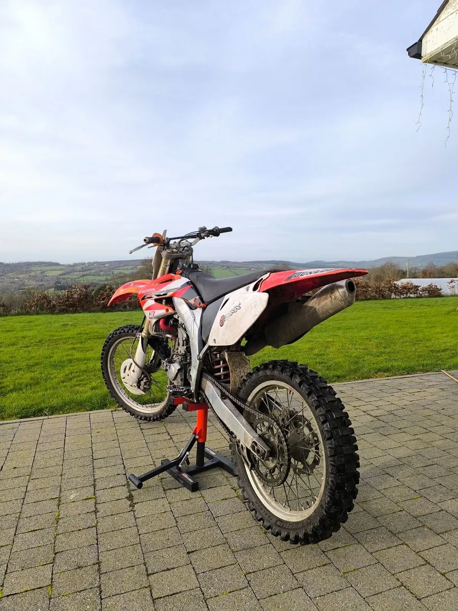 2002 Honda CRF450R + Motorbike trailer read ad - Image 3