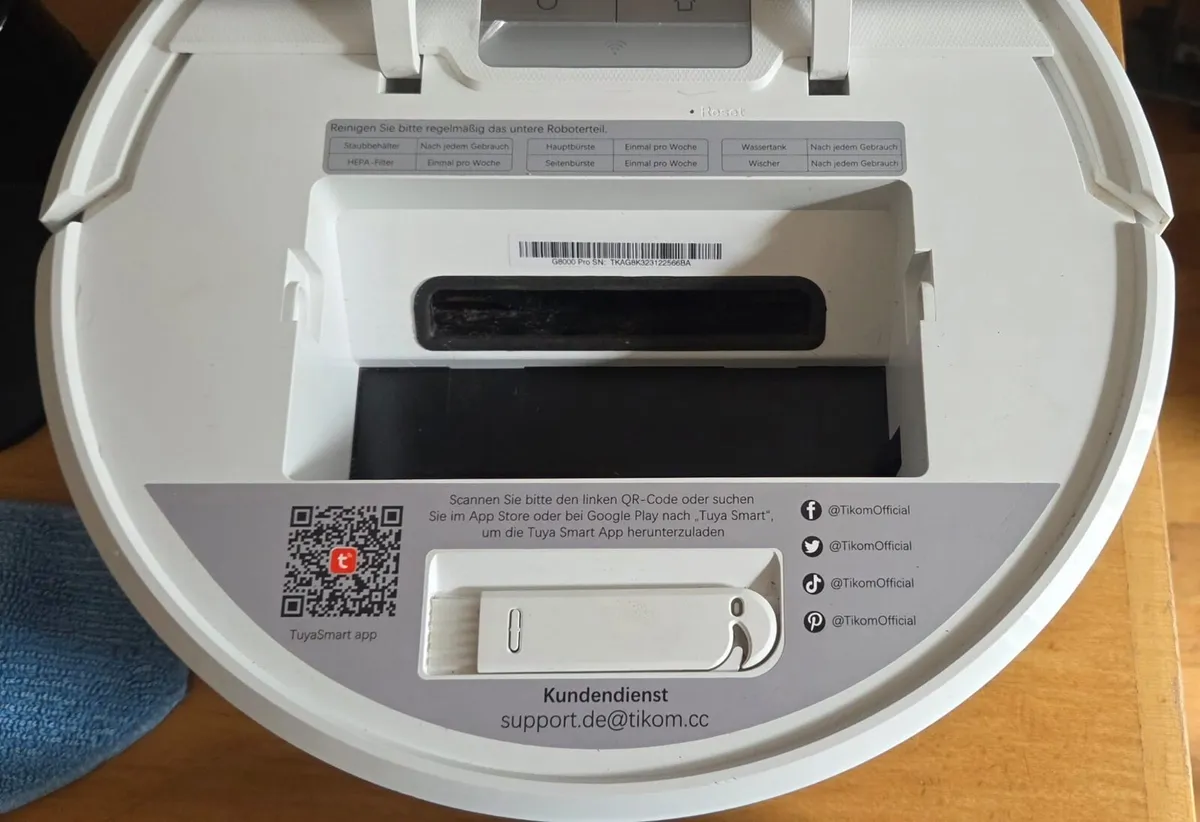 Tikom G8000 Robot Vacuum Cleaner with Mop Function - Image 3