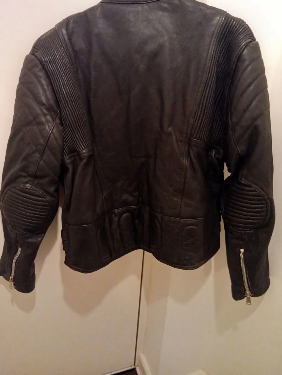 Original Genuine Leather Motorcycle ClassicJacket - Image 2