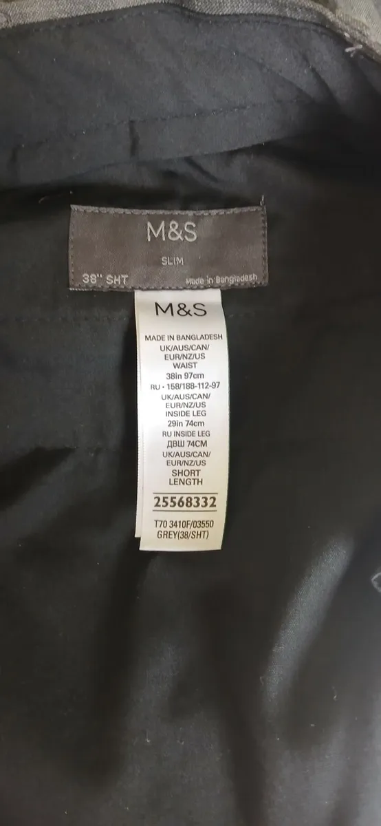 2 PAIRS OF MANS BRAND NEW  SLACKS. - Image 4