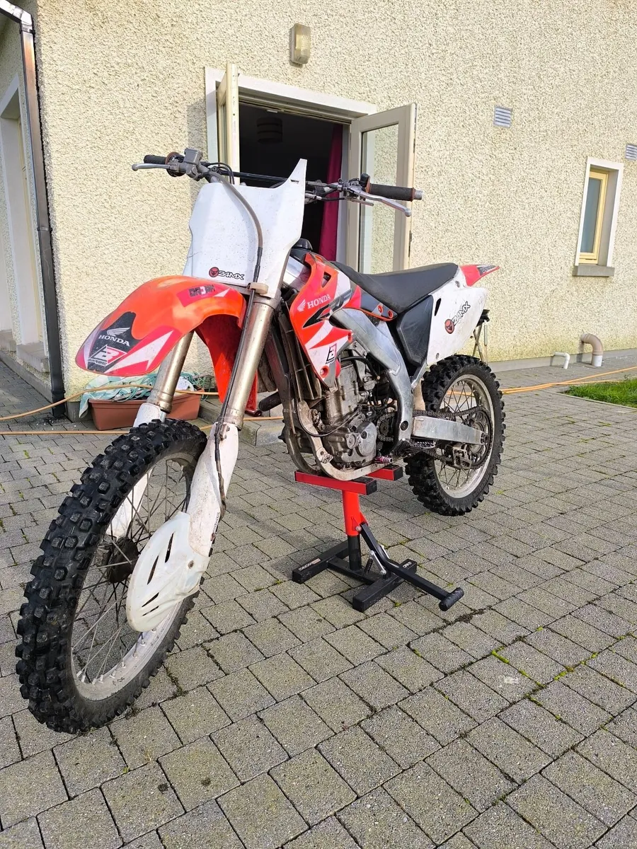 2002 Honda CRF450R + Motorbike trailer read ad - Image 1