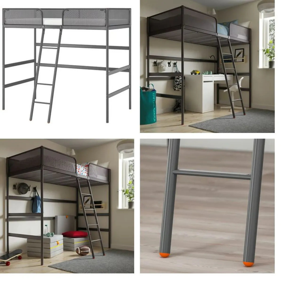 Bunk Bed with Play / Work area underneath - Image 1