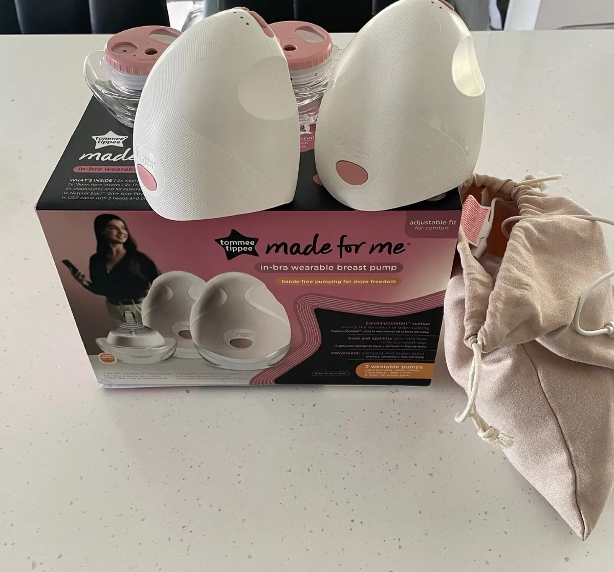 Hands free wearable breast pump: Tommee Tippee - Image 1