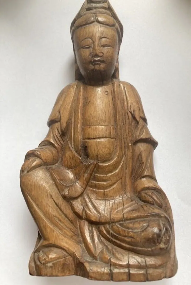 18th/19th Century Chinese Goddess Guanyin Carvings - Image 4