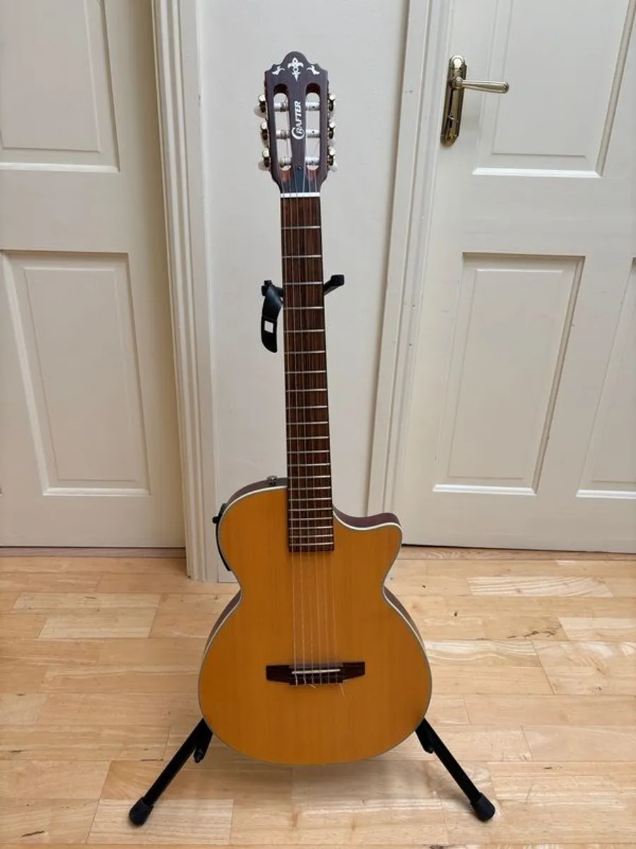 Crafter Slimline Electro Classical Guitar + Hard Case - Image 1