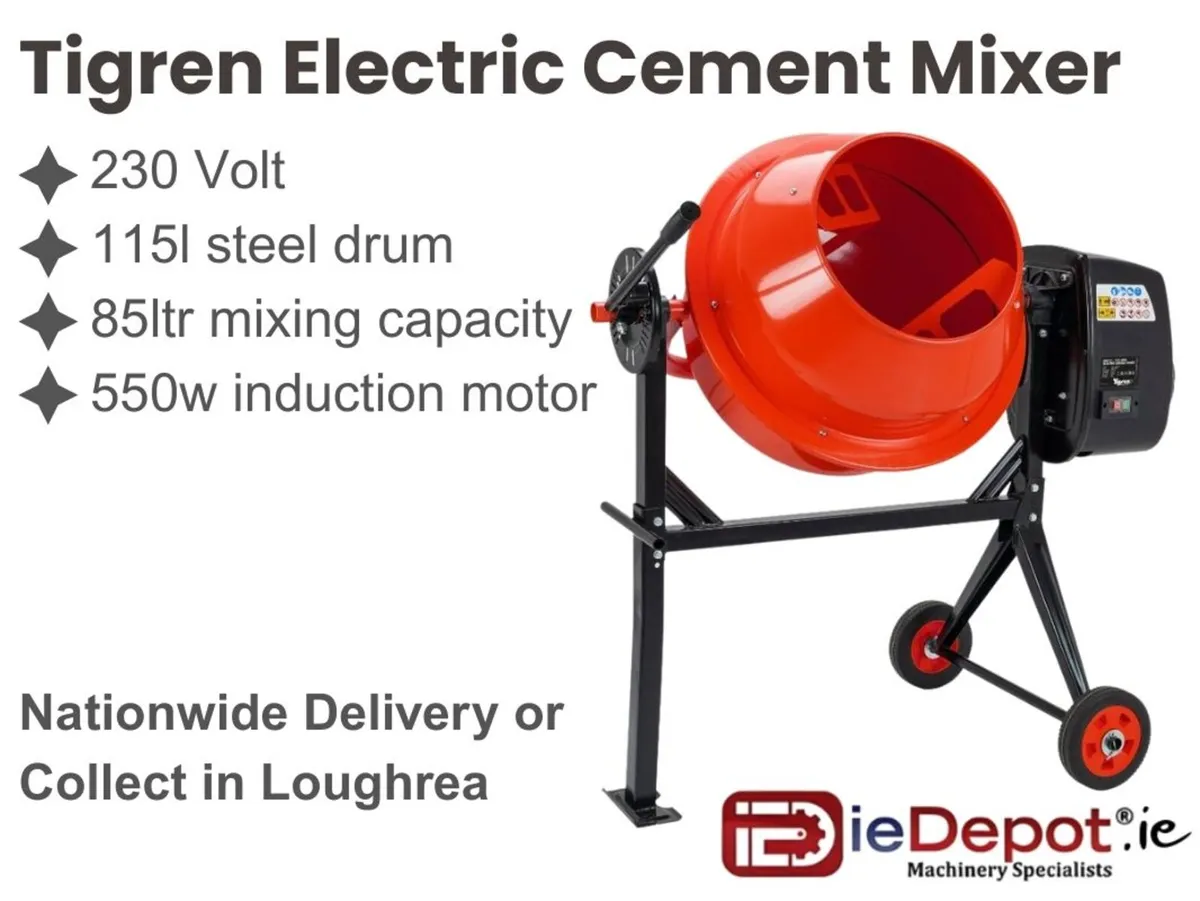 Electric Cement Mixer