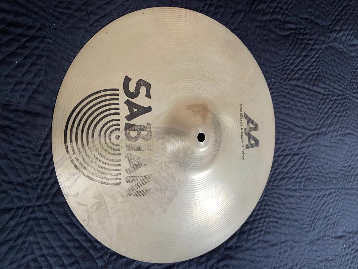 Sabian 14” crash cymbal - Image 2
