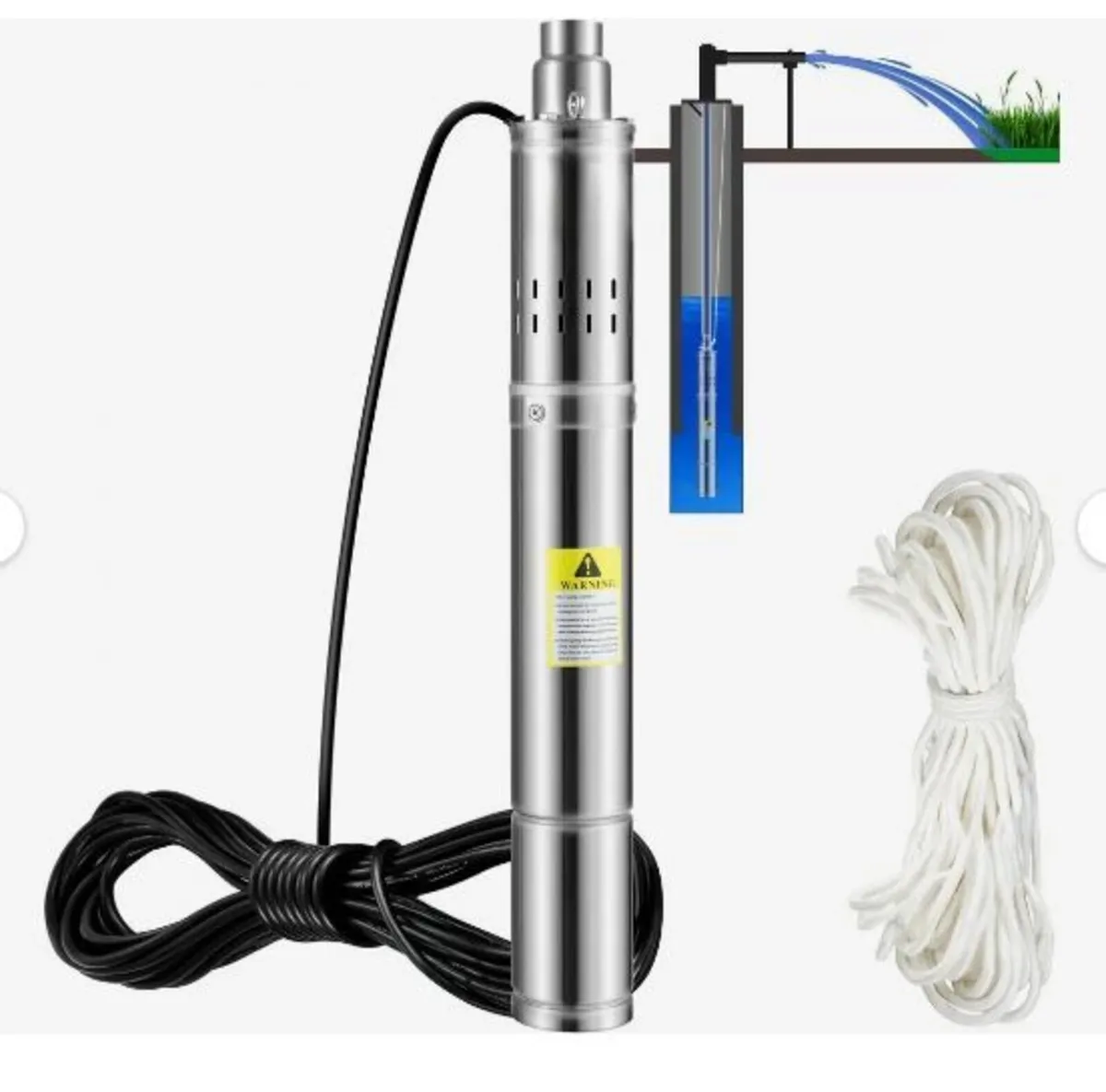 Deep Well Submersible Pump, 550W - Image 1