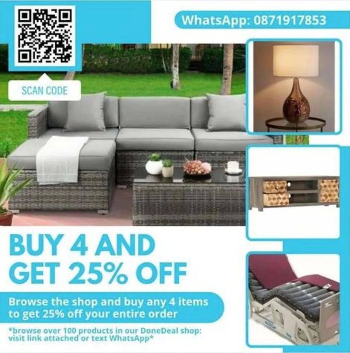 Callum Serving Cart - Image 2