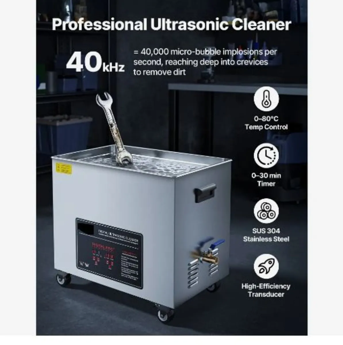 50L Ultrasonic Cleaner - Image 4