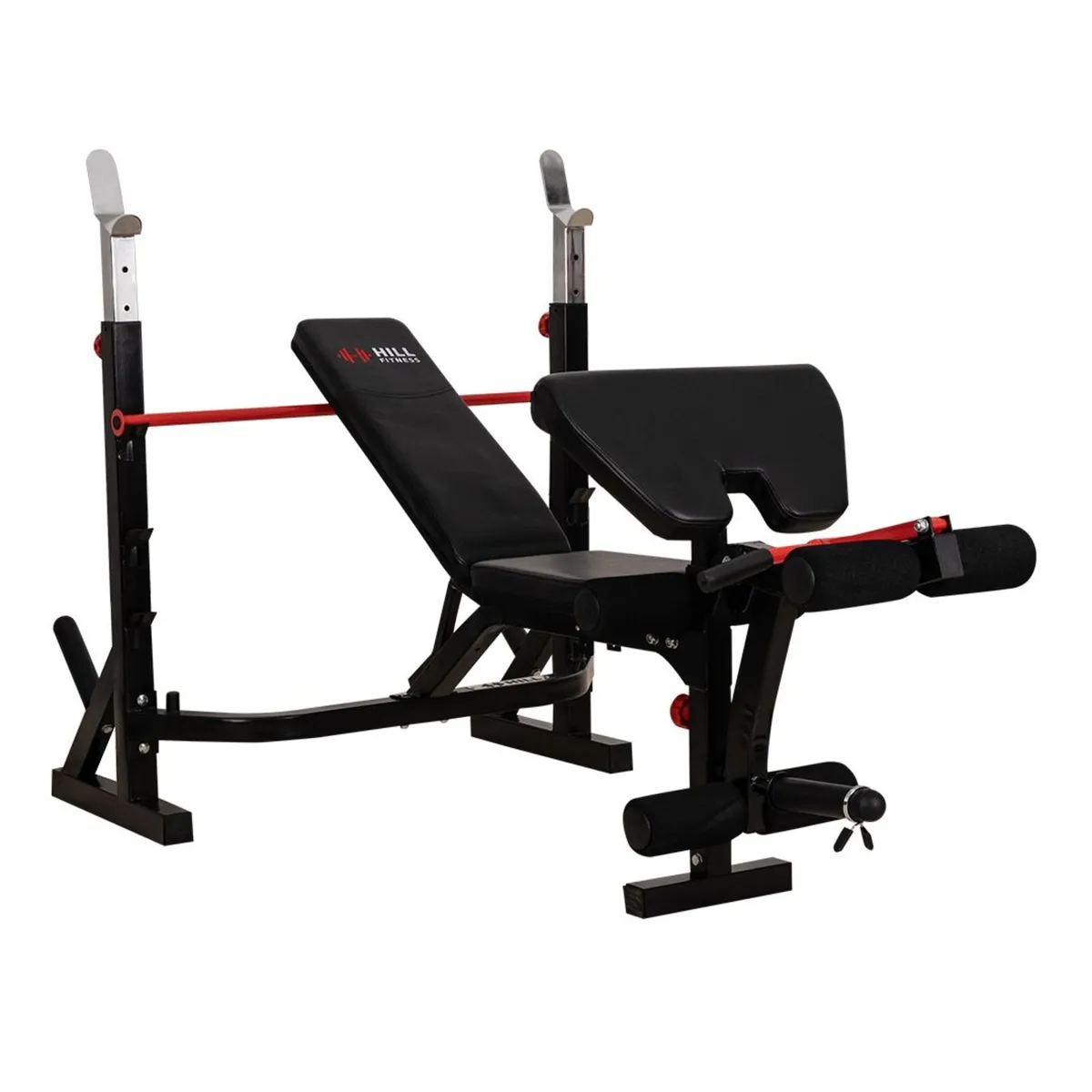 Olympic Weights Bench with Preacher Curl - Gym - Image 2