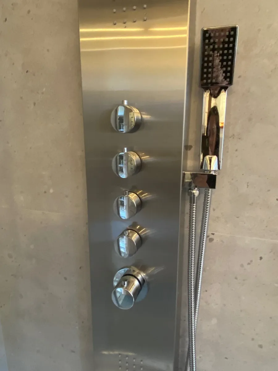 Eliseo Ricci Monsoon waterfall shower tower Chrome - Image 2