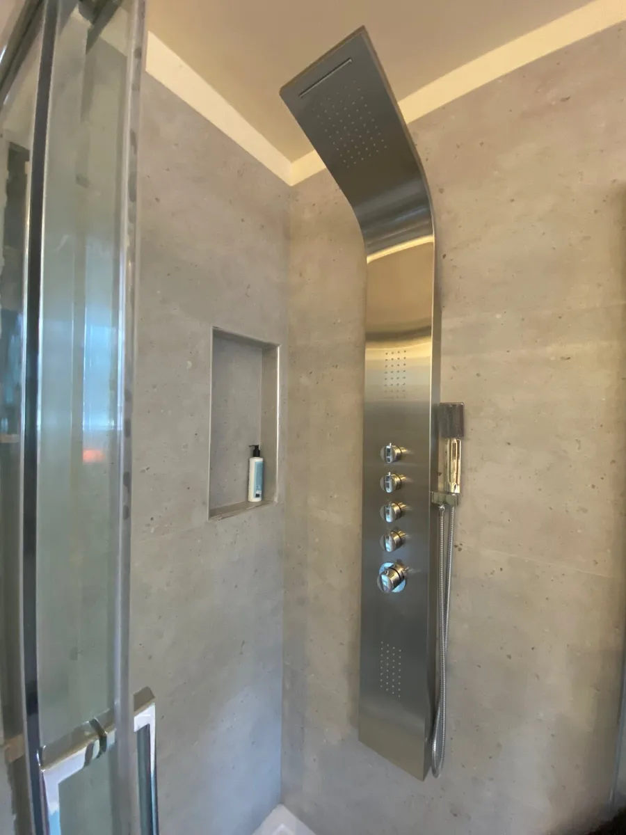 Eliseo Ricci Monsoon waterfall shower tower Chrome - Image 3