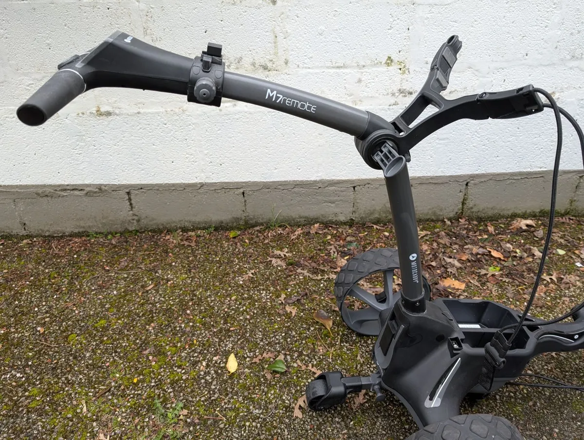 Motocaddy M7 Remote Control Golf Trolley - Image 1