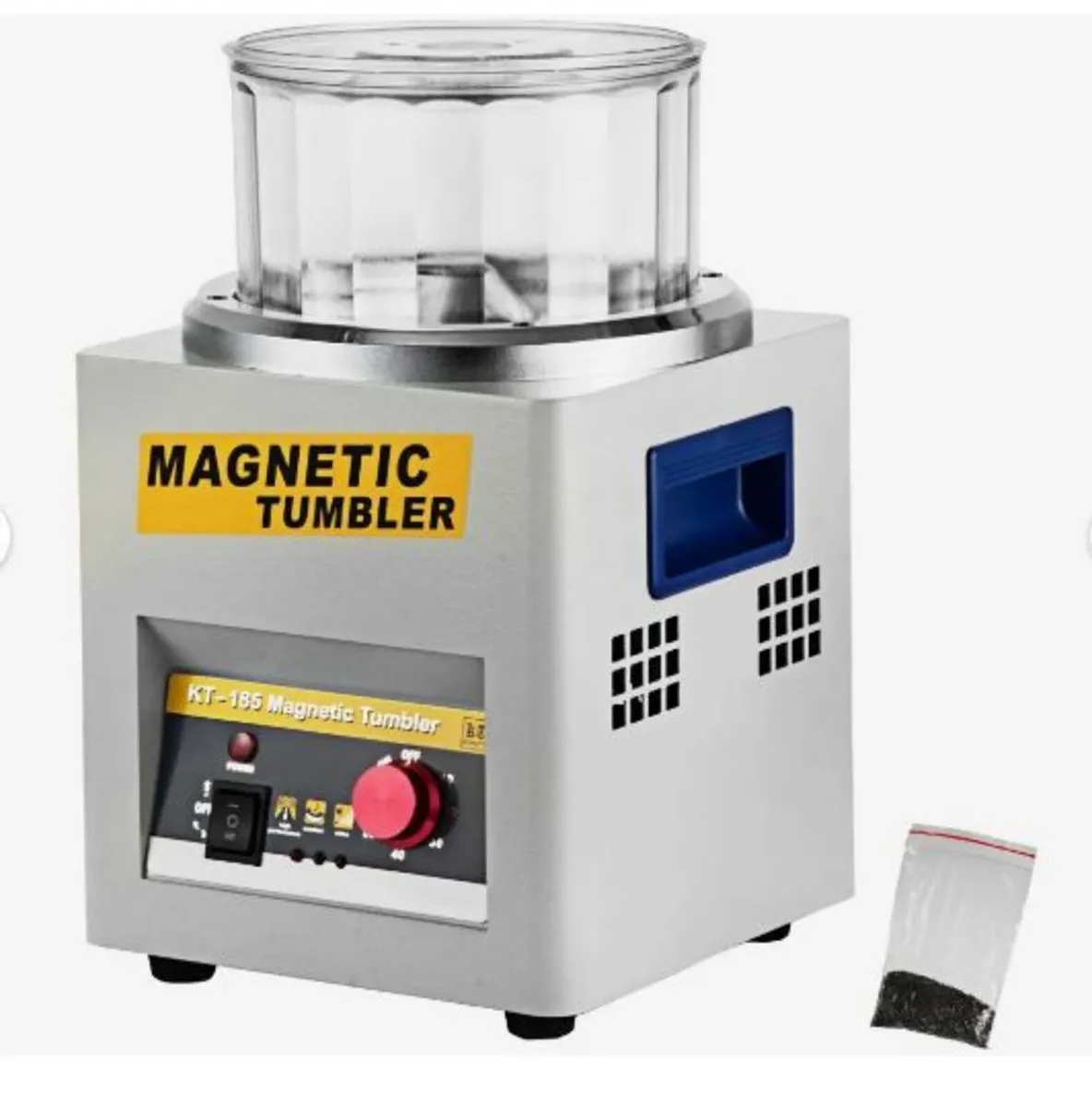 KT-185 Magnetic Tumbler 180mm Jewelry Polisher - Image 1