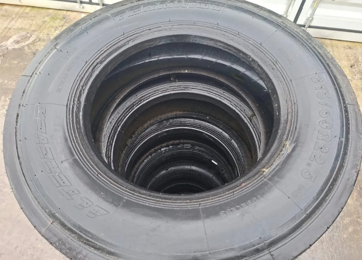 6 x Terminal 315/60R22.5 Tyres - Image 3