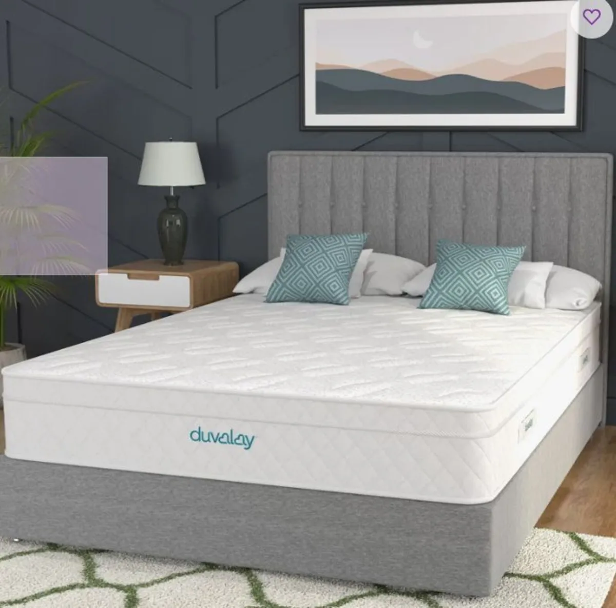 Memory Wool Pocket Sprung Hybrid 2000 Firm Mattres - Image 2