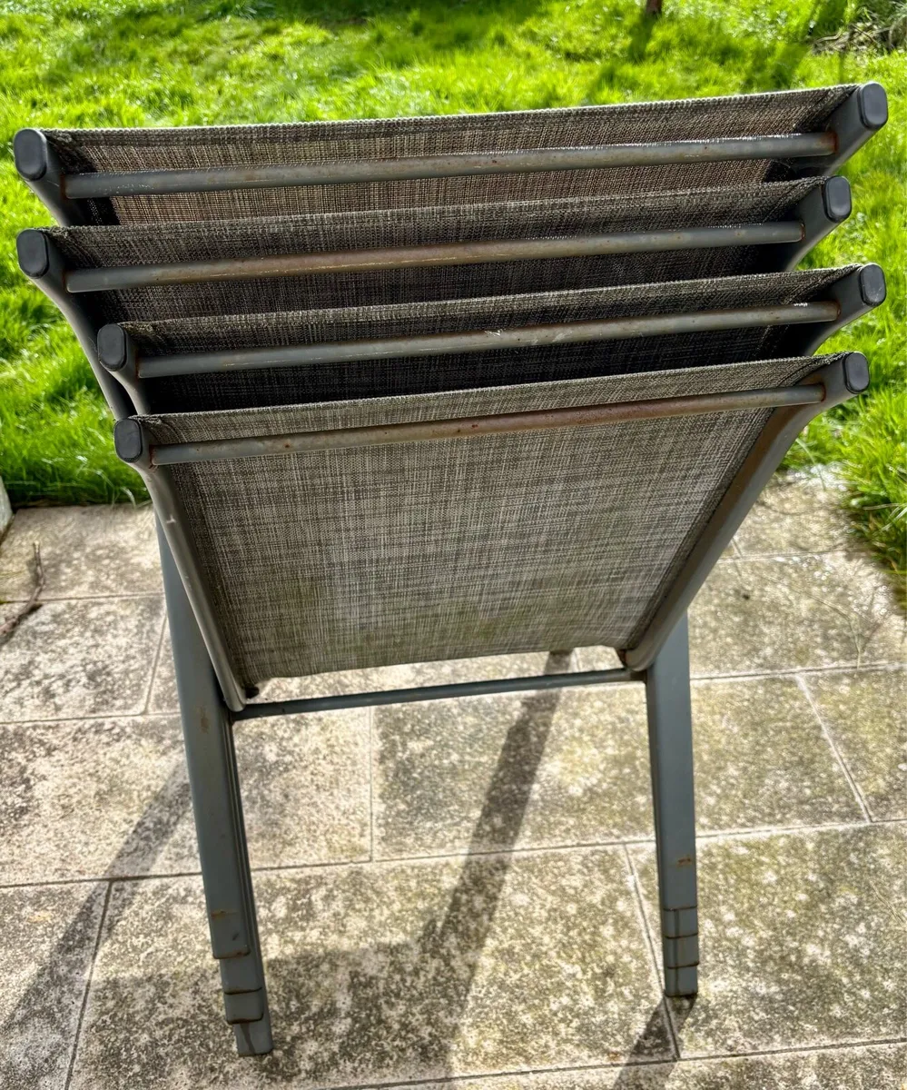 Garden chairs - free (to be picked up today) - Image 3