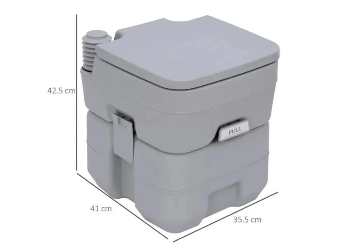 Fresh Deluxe Camping Portable Toilet - Image 2