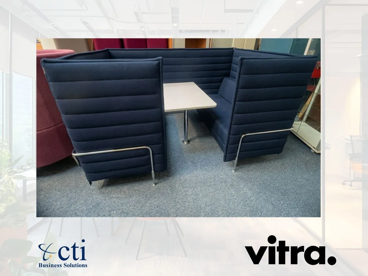 Vitra Alcove Seating Booth - Grade A - 80% Off! - Image 2