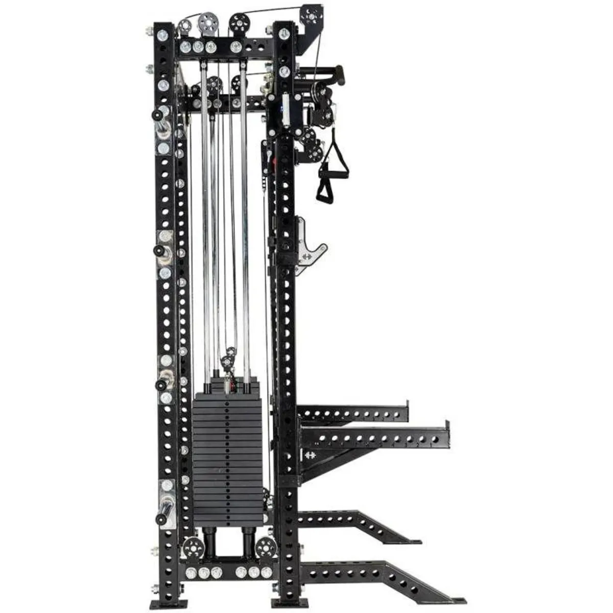 Titan Multigym - Half Squat Rack Cable Crossover - Image 3