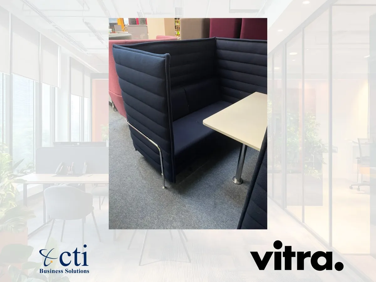 Vitra Alcove Seating Booth - Grade A - 80% Off! - Image 3