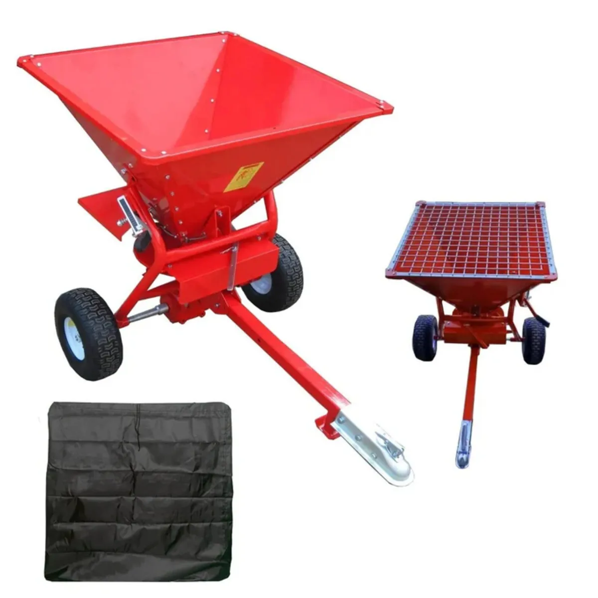 Tow Behind Fertiliser Seed Spreader 350lb 190L - Image 4