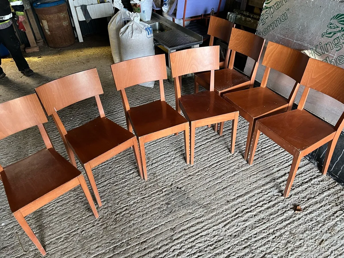 Wooden Chairs - Image 1