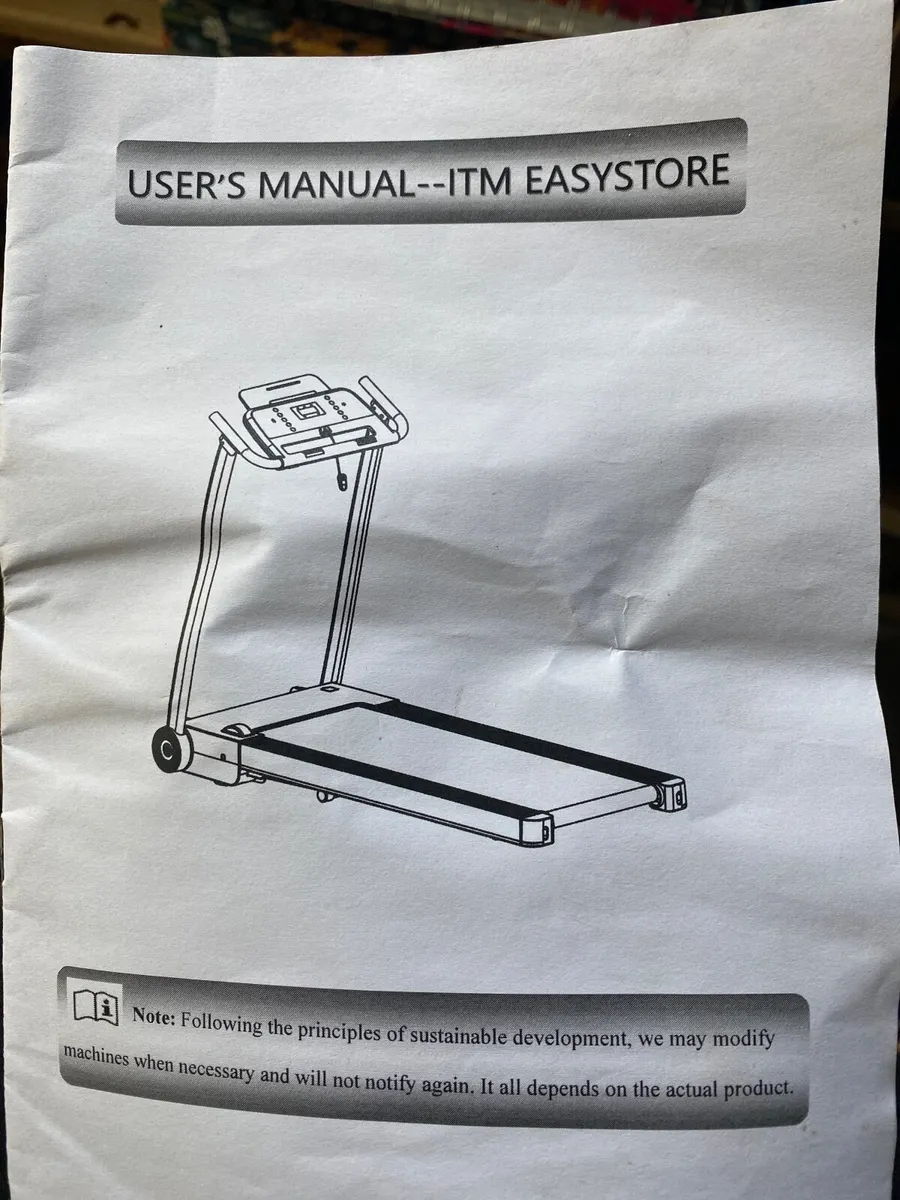 Treadmill foldable - Image 1