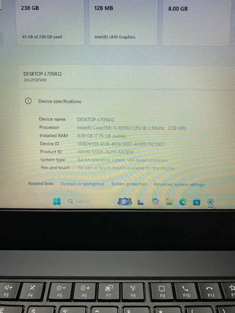 Lenovo Thinkpad i3 pro 8/256 windows - Image 4
