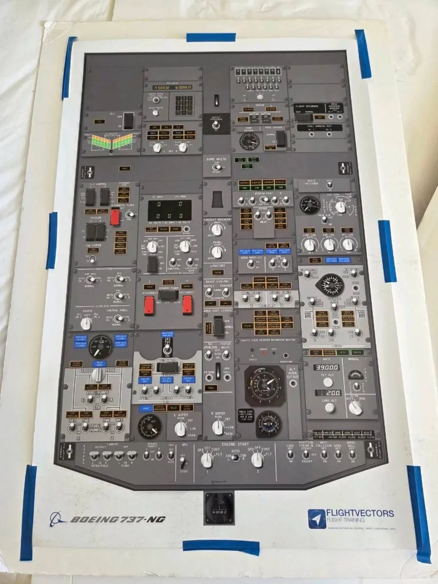 FlightVectors Boeing 737 Training Charts - Image 1