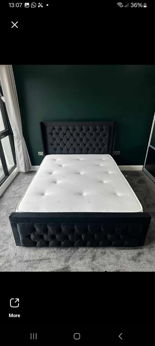 King size bed - Image 1