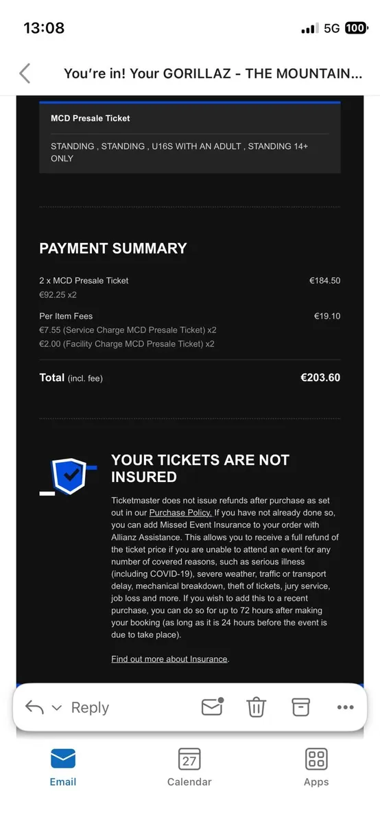 Gorillaz Tickets - Image 2