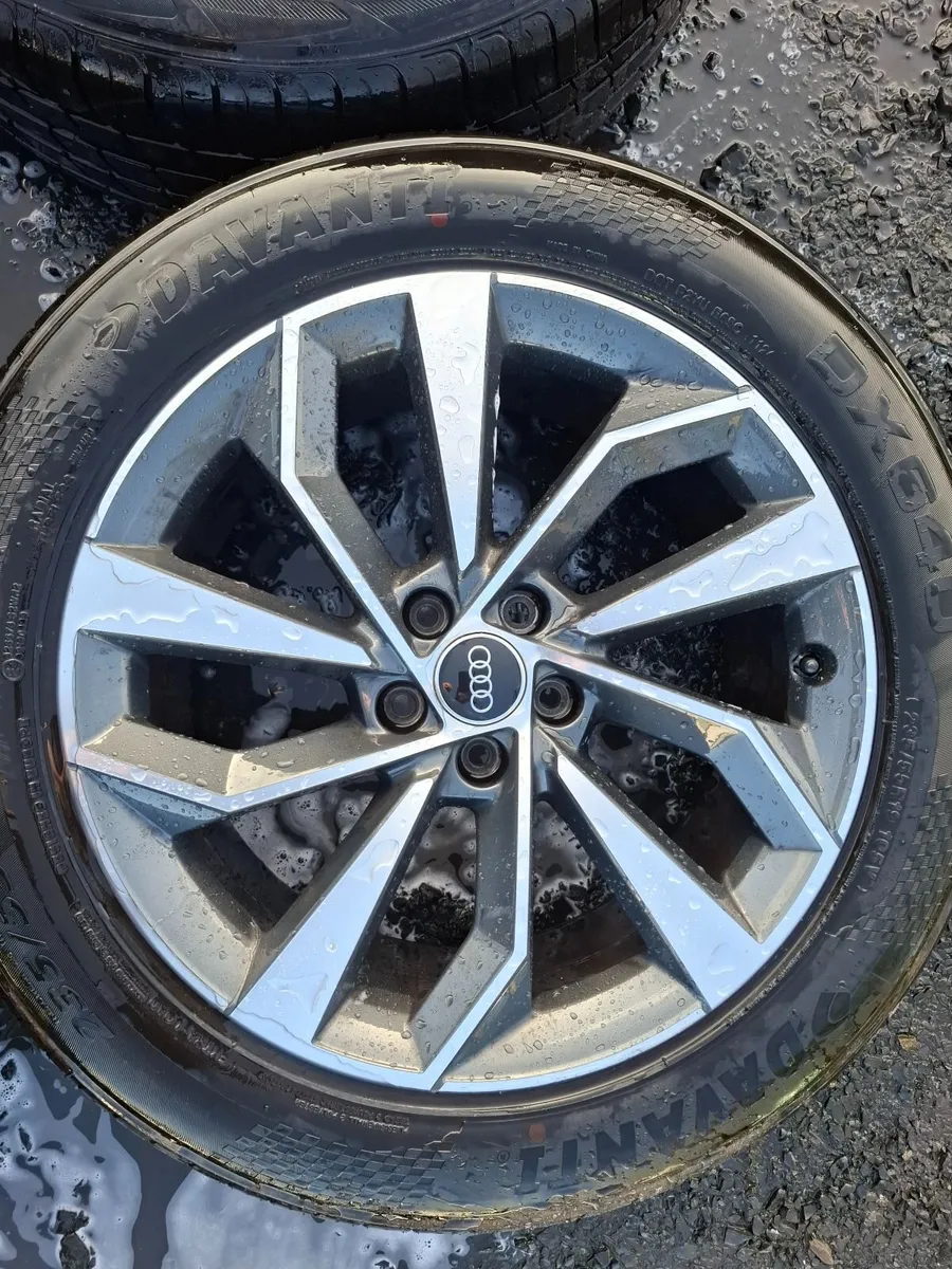 19" Genuine Audi Q5 S Line Alloys with tyres - Image 2