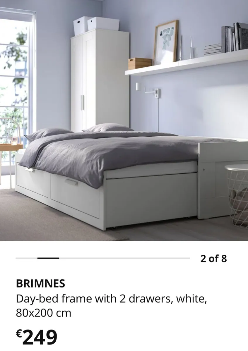IKEA Brimnes Bed(NEW original packaging) - Image 2