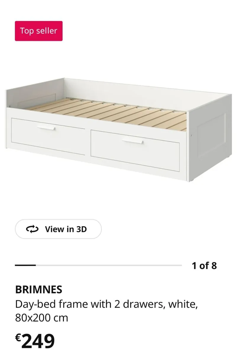 IKEA Brimnes Bed(NEW original packaging) - Image 3