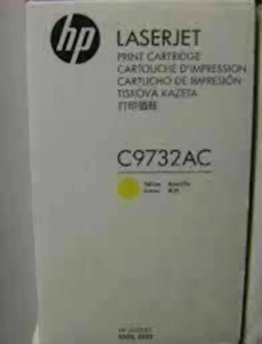 HP C9732AC Yellow Ink Toner
